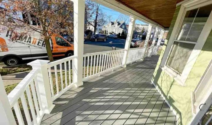 Custom deck construction by All Matters Construction