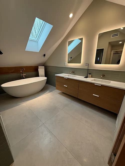 Bathroom remodeling